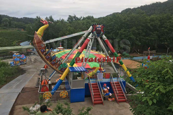 outdoor wooden pirate ship